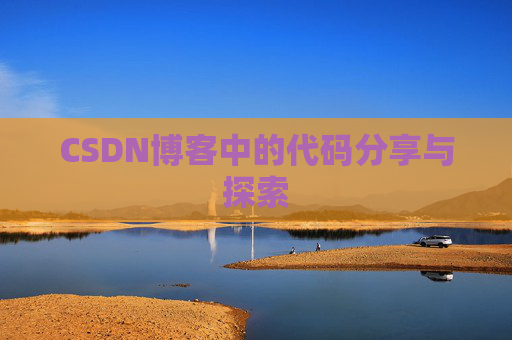 CSDN博客中的代码分享与探索